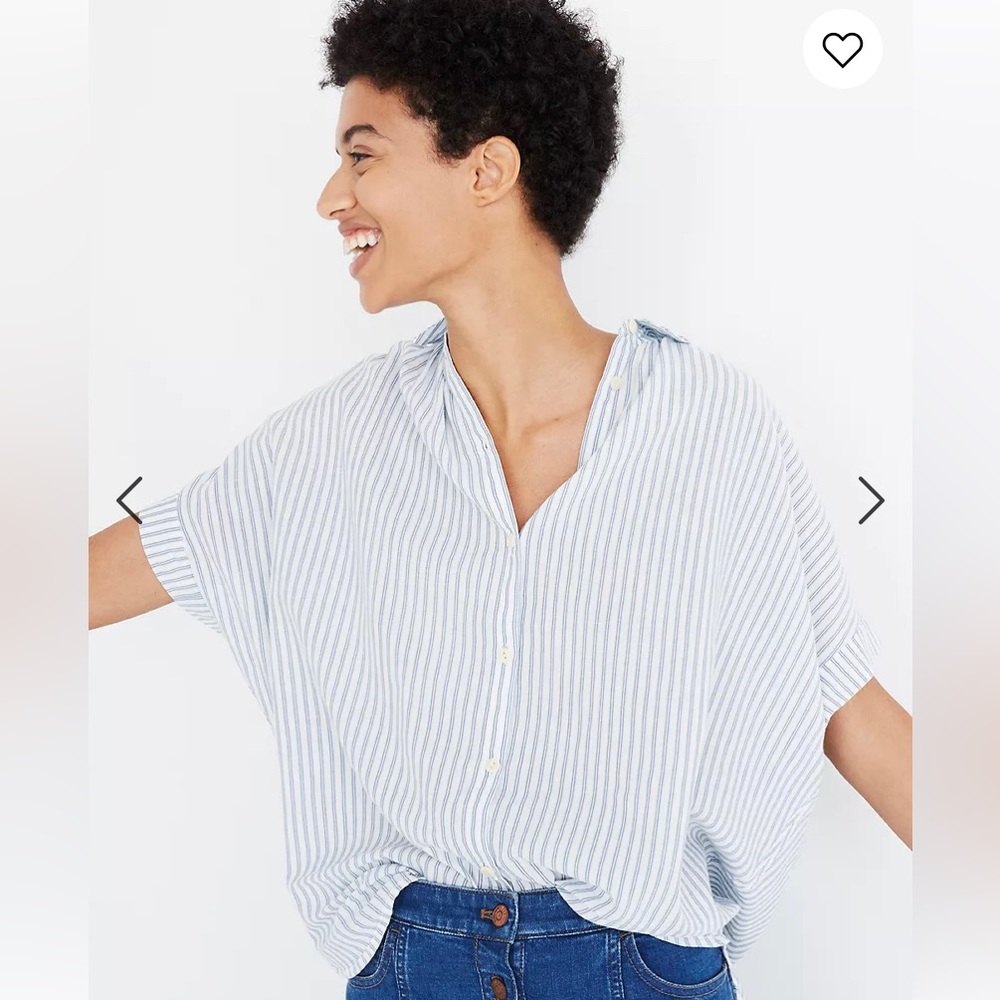 Madewell / Central Shirt in Erinn Stripe